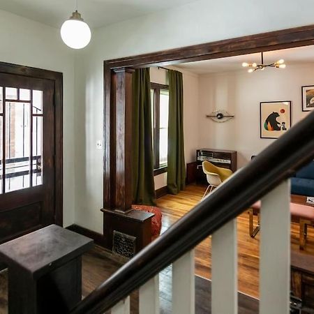 Luxe Mid-Century Styled Historic Townhouse #1 Villa Detroit Kültér fotó