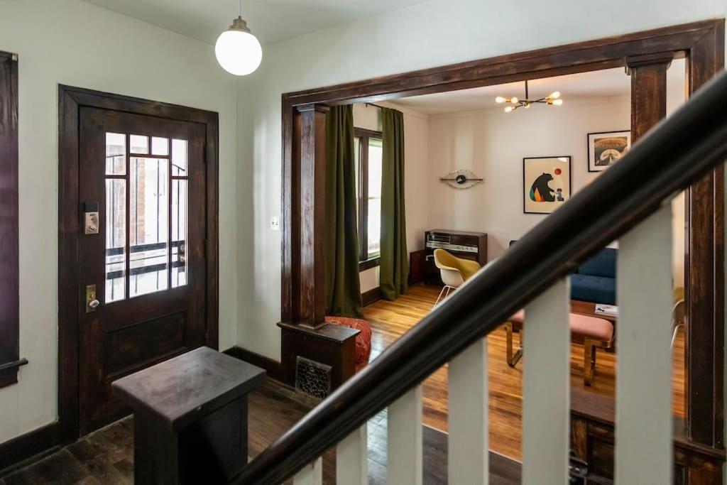 Luxe Mid-Century Styled Historic Townhouse #1 Villa Detroit Kültér fotó
