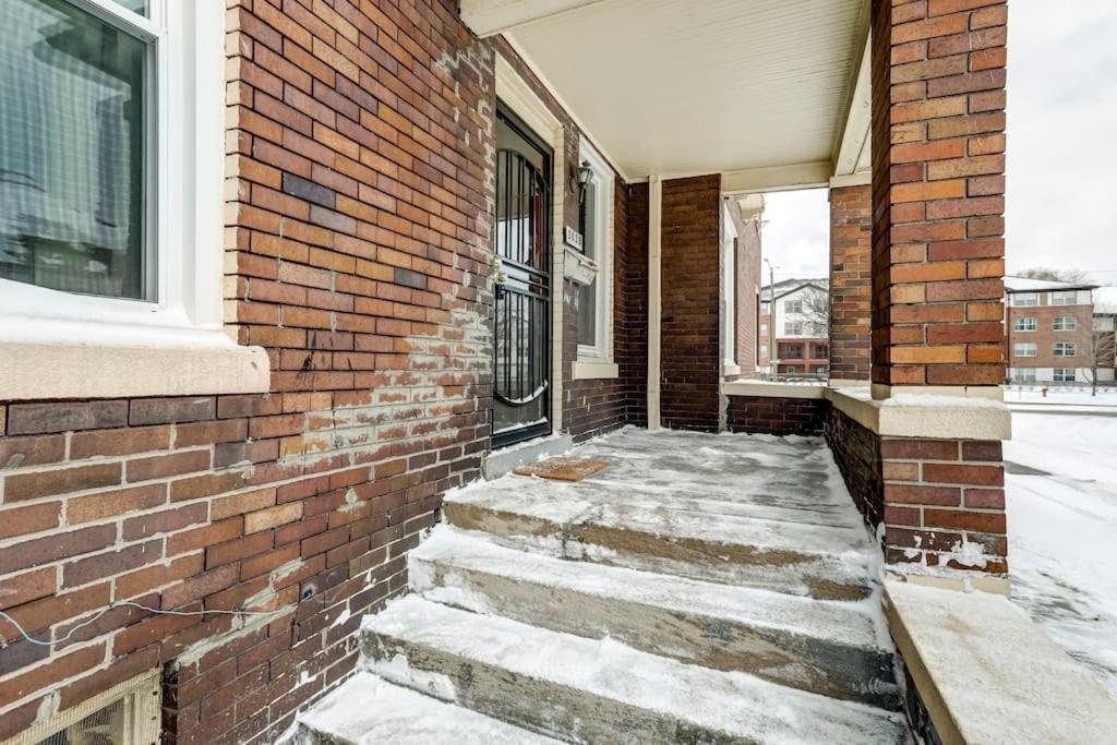 Luxe Mid-Century Styled Historic Townhouse #1 Villa Detroit Kültér fotó